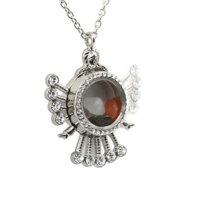 Necklaces Glass Locket Pendant Magnetic Goddess Durga JE0131 Necklaces Glass Locket Pendant Magnetic Goddess Durga JE0131