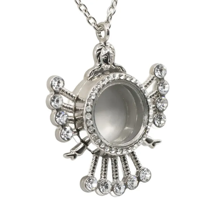 Necklaces Glass Locket Pendant Magnetic Goddess Durga JE0131 Necklaces Glass Locket Pendant Magnetic Goddess Durga JE0131