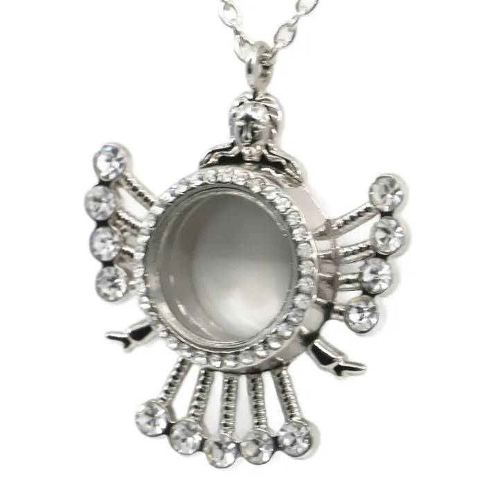 Necklaces Glass Locket Pendant Magnetic Goddess Durga JE0131 Necklaces Glass Locket Pendant Magnetic Goddess Durga JE0131