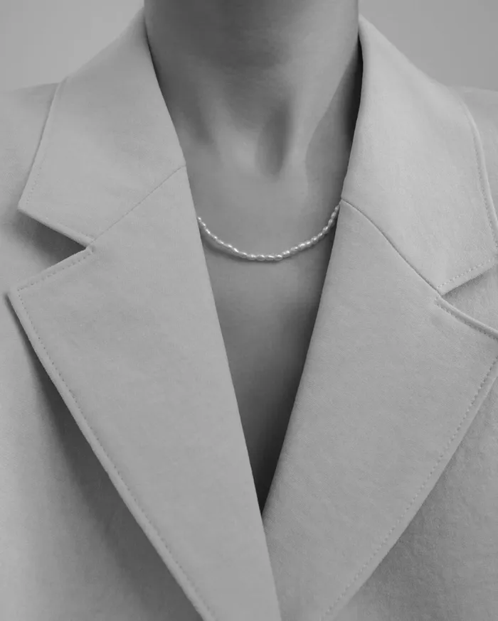 Necklaces MYJN Amaya Tiny Pearl Necklace