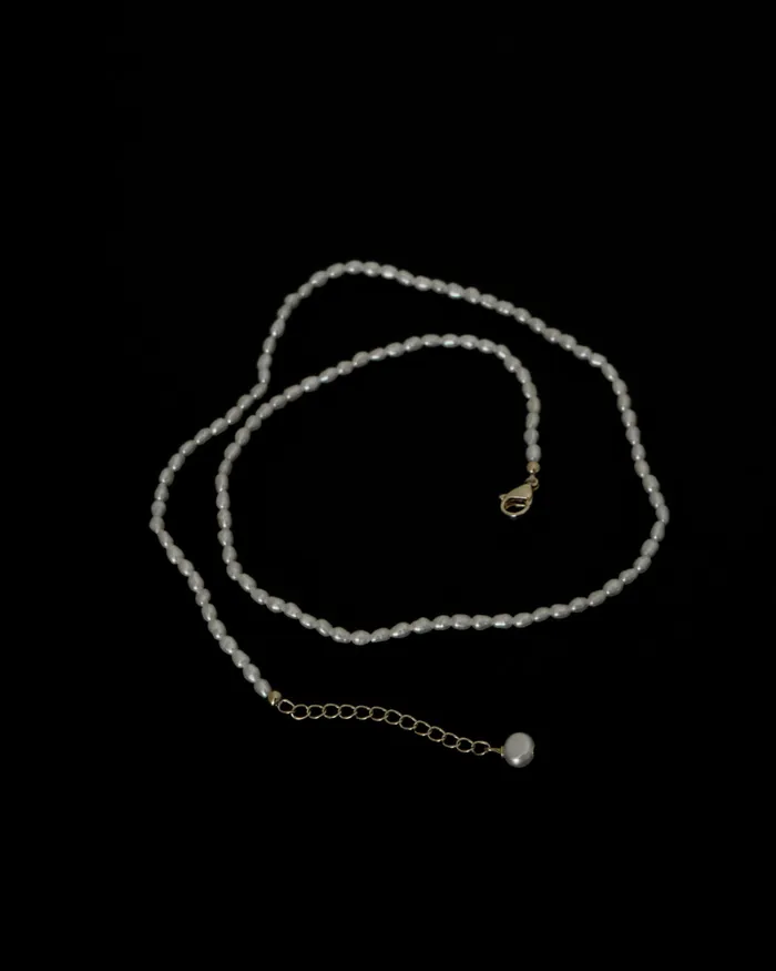 Necklaces MYJN Amaya Tiny Pearl Necklace