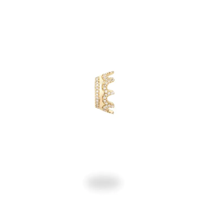 Pav Crown Big Bead Adina Reyter Rings