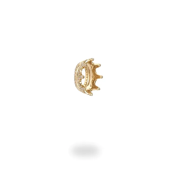 Pav Crown Big Bead Adina Reyter Rings