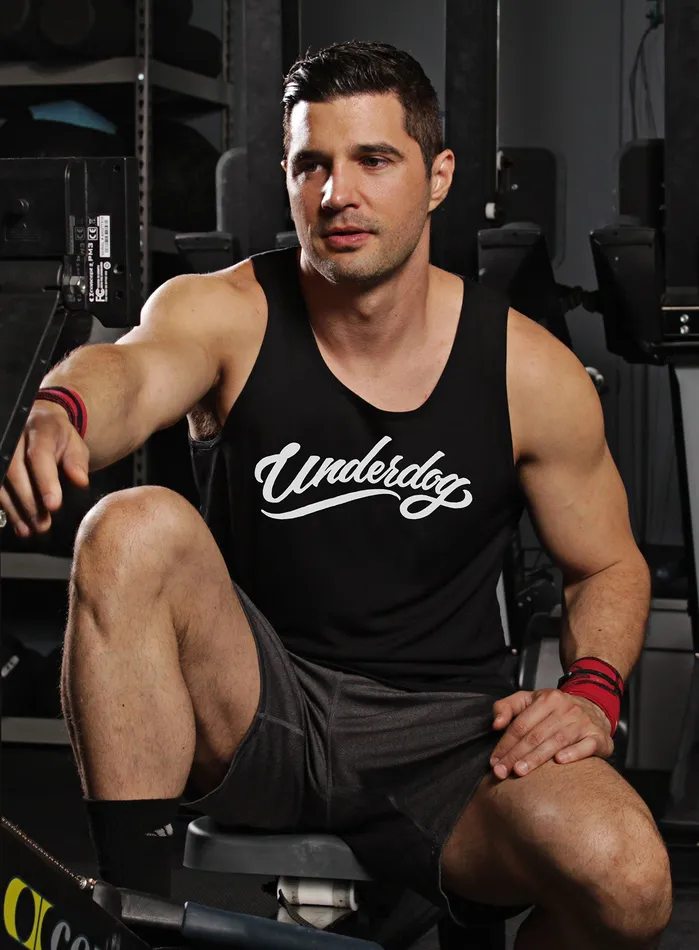 Underdog Mens Tank Top WE ARE ALL SMITH Rings