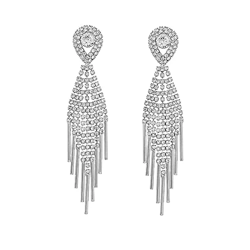 Yellow Chimes Crystal Danglers Earrings for Women Silver Earrings for Girls Fashion Women Earrings Long Chain Dangler Earrings Birthday Gift For Girls Anniversary Gift for Wife Yellow Chimes Necklaces Yellow Chimes Crystal Danglers Earrings for Women Silver Earrings for Girls Fashion Women Earrings Long Chain Dangler Earrings Birthday Gift For Girls Anniversary Gift for Wife Yellow Chimes Necklaces