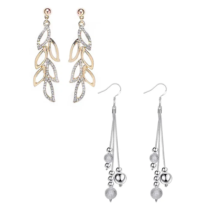 Yellow Chimes Earrings for Women and Girls Dangler Earrings 2 pair Combo of Leaf Shaped and Beads Drop Earrings Birthday Gift for girls and women Anniversary Gift for Wife Yellow Chimes Earrings Yellow Chimes Earrings for Women and Girls Dangler Earrings 2 pair Combo of Leaf Shaped and Beads Drop Earrings Birthday Gift for girls and women Anniversary Gift for Wife Yellow Chimes Earrings