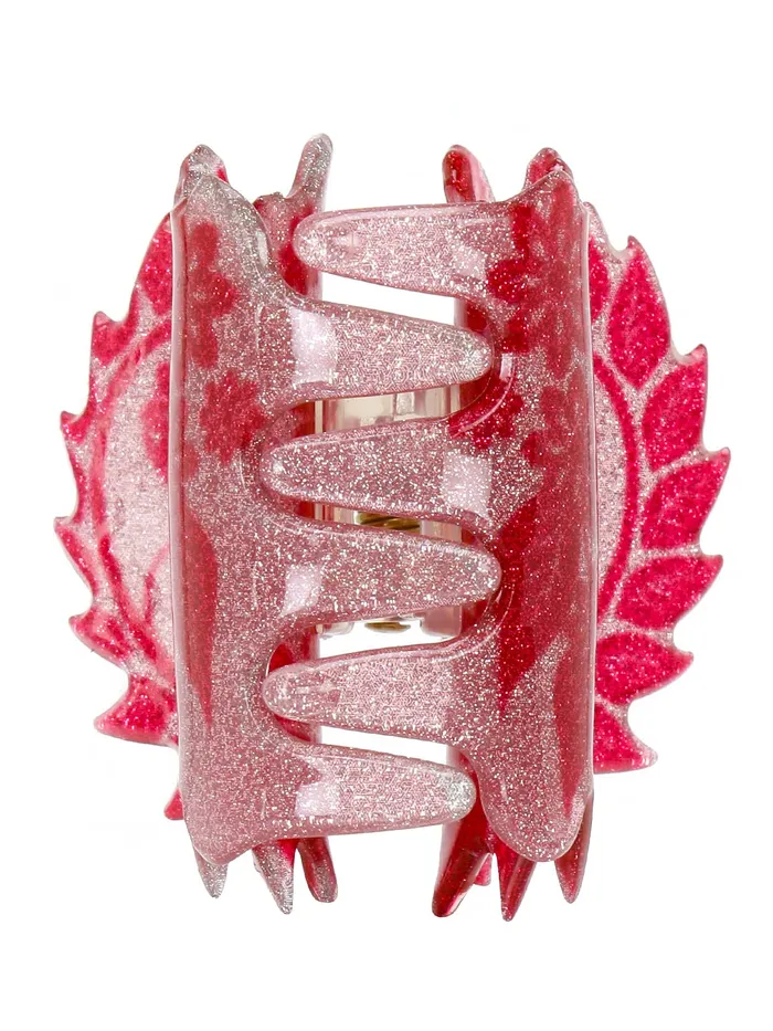 Yellow Chimes Rings Yellow Chimes Claw Clips for Women Hair Clutches for Women Hair Accessories For Women Claw Clip Multicolor Big Clutchers for Hair Clutcher for women and Girls Gift for Women Girls Design 6