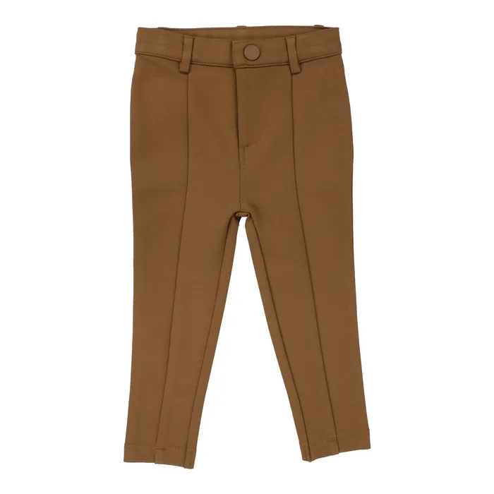 Analogie Boys Knit Stretch Pants With Seam Camel Analogie Necklaces