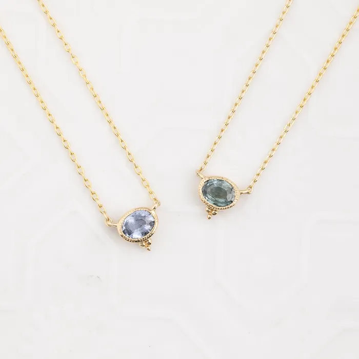 Envero Jewelry Iris Sapphire Necklace Necklaces