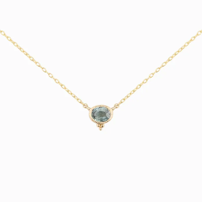 Envero Jewelry Iris Sapphire Necklace Necklaces Envero Jewelry Iris Sapphire Necklace Necklaces