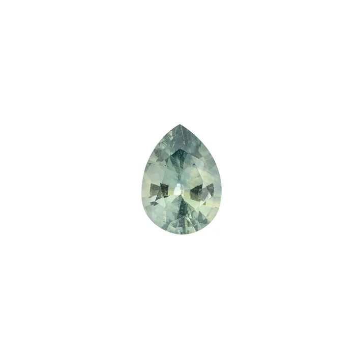 Envero Jewelry Necklaces 109ct Pear Cut Light Green Madagascar Sapphire SF209