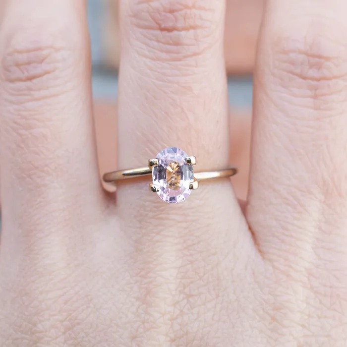Envero Jewelry Necklaces 122ct Oval Cut Light Pink Madagascar Sapphire SO272 Envero Jewelry Necklaces 122ct Oval Cut Light Pink Madagascar Sapphire SO272