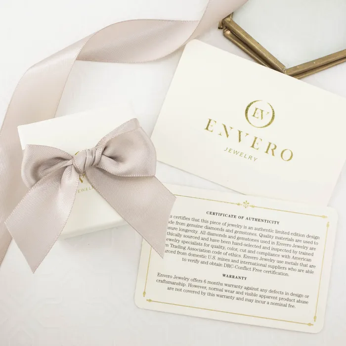 Envero Jewelry Necklaces Rose Cut Diamond Bezel Necklace Envero Jewelry Necklaces Rose Cut Diamond Bezel Necklace