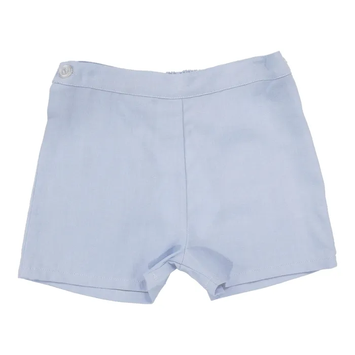 Necklaces Analogie Analogie Linen Shorts Light Blue