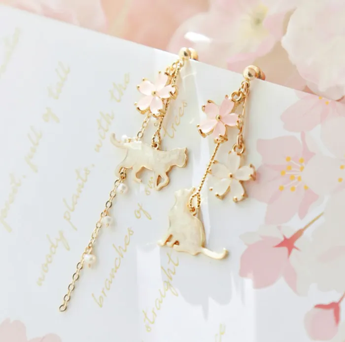 Necklaces Camellia Cat Sorasol