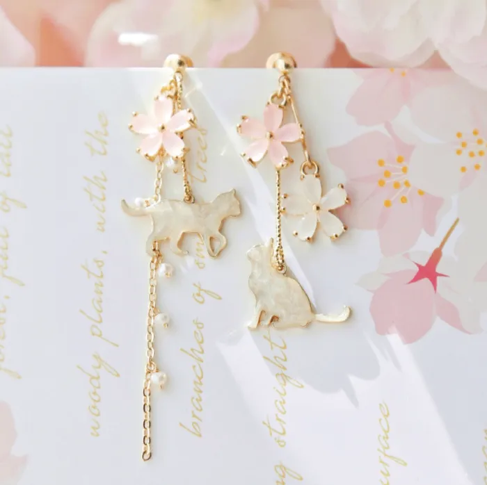 Necklaces Camellia Cat Sorasol