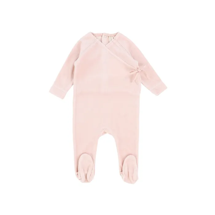 Necklaces Lilette Lilette Velour Wrap Footie Light Pink
