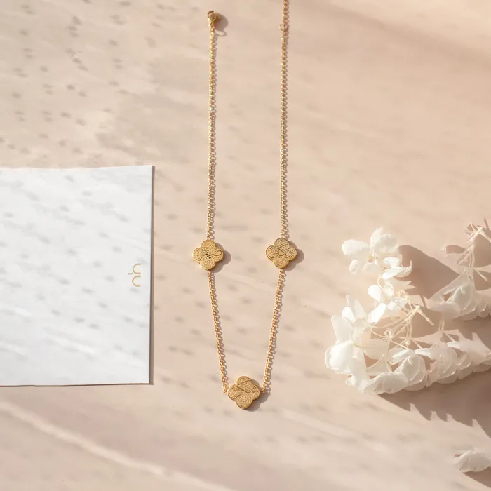 NIMAH EU Sabr Shukr Tawakkul Necklace Patience Gratitude Trust in God Necklaces