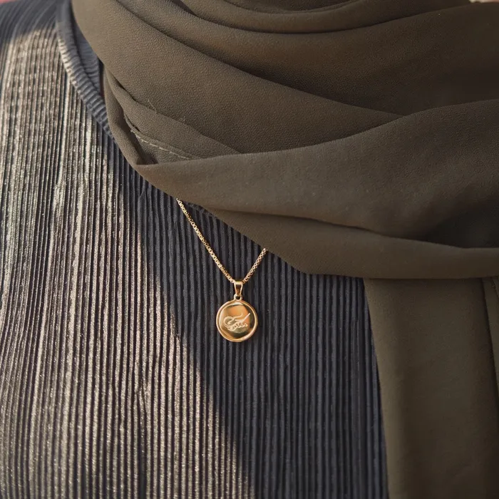 nimahlondon its Written Necklace Maktub Necklaces