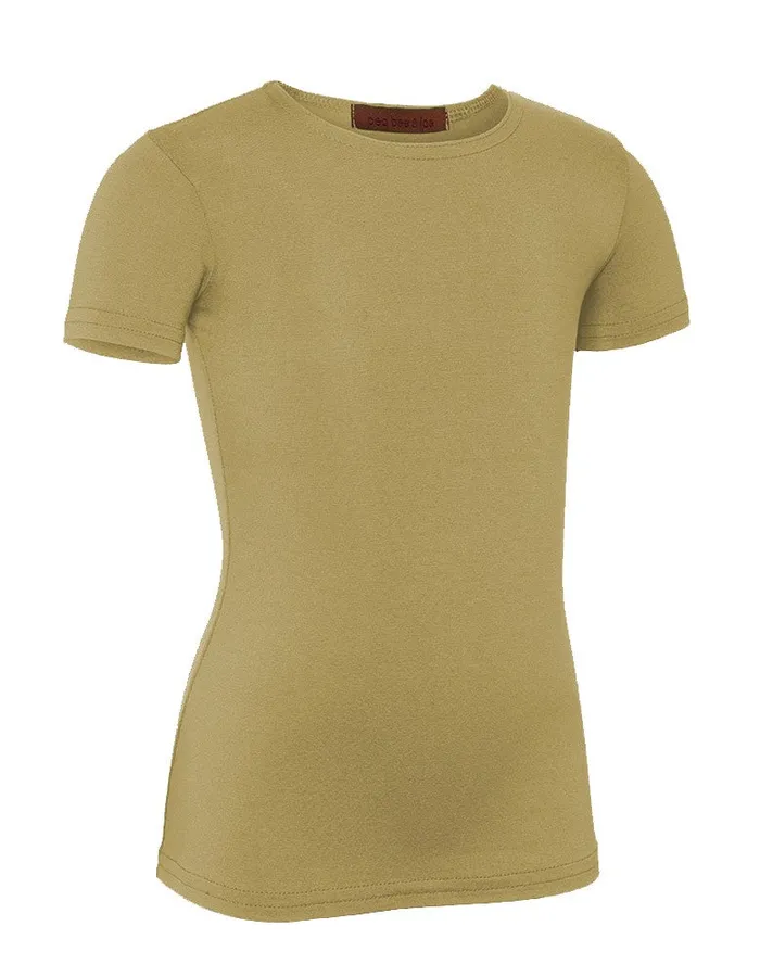Pea Bee Jae PreStyled Sets PBJ Girls Modal Short Sleeve Shell Gold