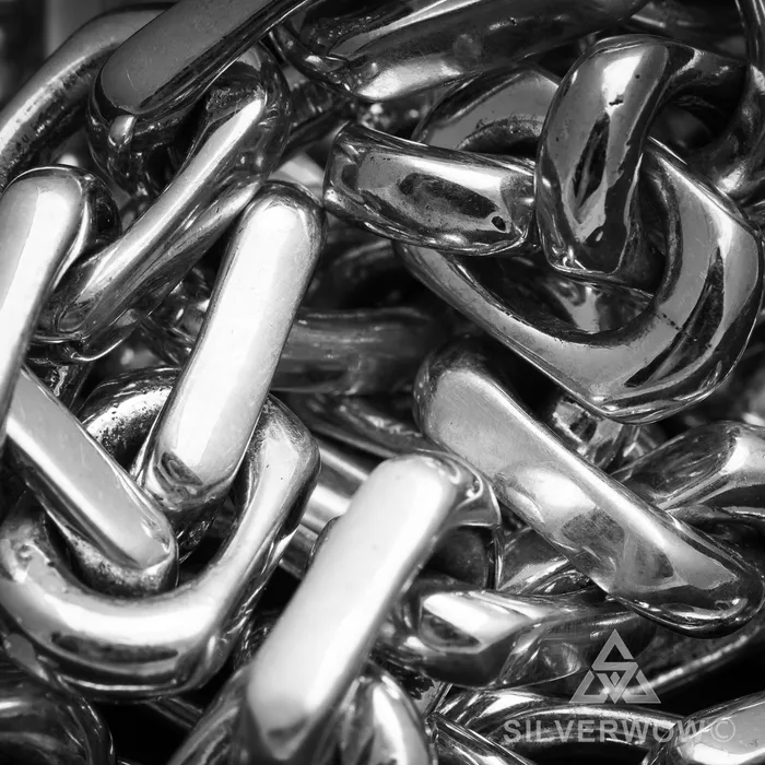 10mm Chain Link Necklace silverwow Necklaces