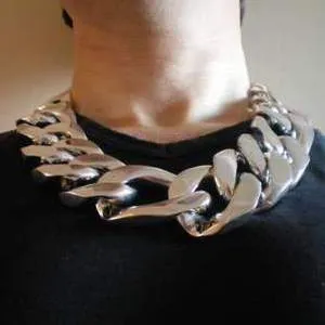 35mm Figaro Link Necklace silverwow Necklaces
