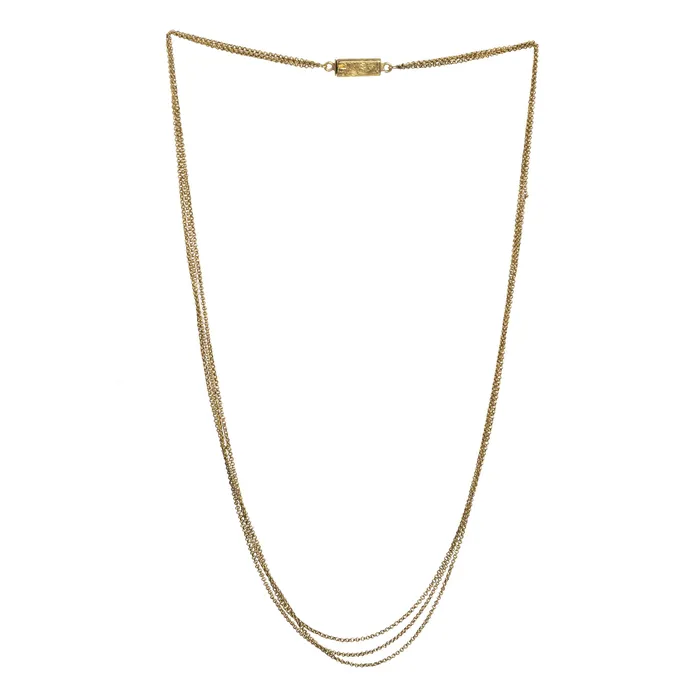 Bell and Bird Necklaces Georgian Era Regency Period MicroBelcher Chain