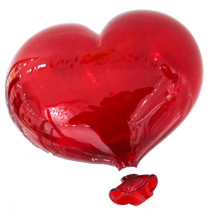 De Mio Necklaces Heart shaped glass balloons cm 13