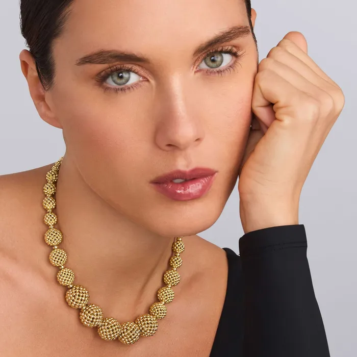 LAGOS Necklaces Caviar Gold 18K Gold Caviar Beaded Ball Necklace