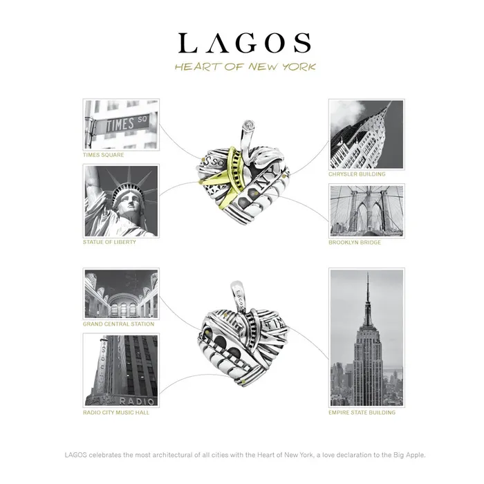 LAGOS Necklaces Hearts of LAGOS Heart of New York Pendant Necklace
