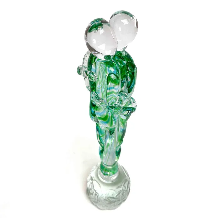Lovers Figure Green and Crystal Formia International Necklaces Lovers Figure Green and Crystal Formia International Necklaces