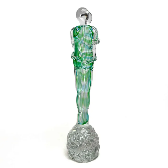 Lovers Figure Green and Crystal Formia International Necklaces Lovers Figure Green and Crystal Formia International Necklaces