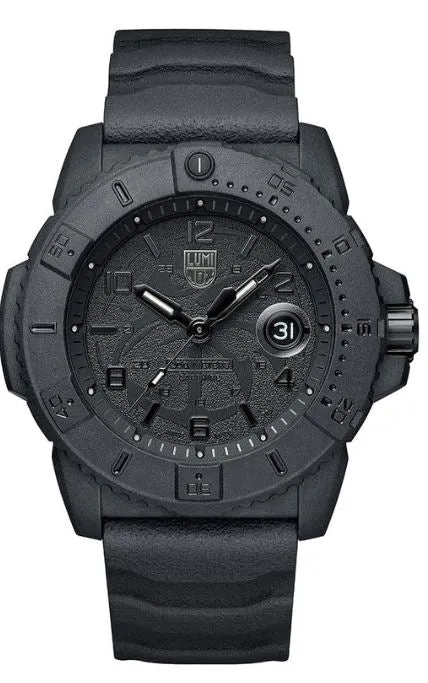 LUMONDI INC Watches Navy SEAL Foundation Military Blackout Watch 45 mm