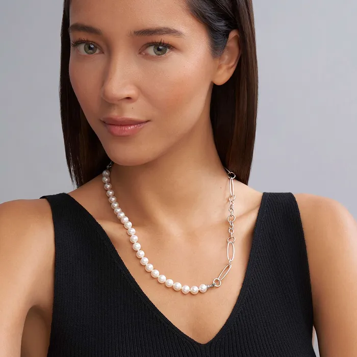 Luna Pearl Link Necklace LAGOS Necklaces