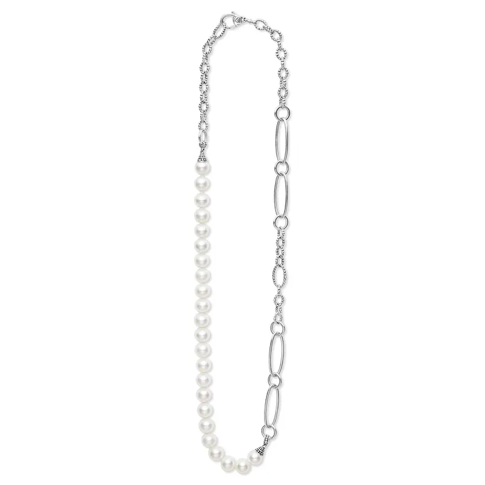 Luna Pearl Link Necklace LAGOS Necklaces