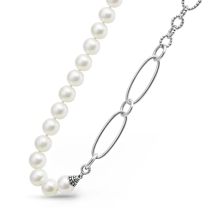 Luna Pearl Link Necklace LAGOS Necklaces