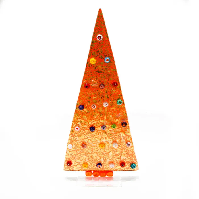 MuranoVItrum Glass Christmas Tree Decoration Necklaces MuranoVItrum Glass Christmas Tree Decoration Necklaces