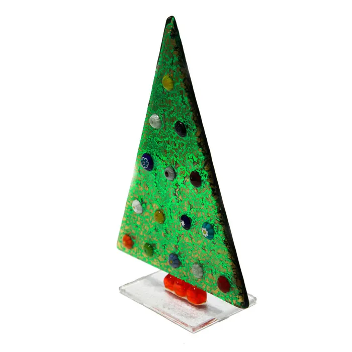 MuranoVItrum Glass Christmas Tree Decoration Necklaces MuranoVItrum Glass Christmas Tree Decoration Necklaces