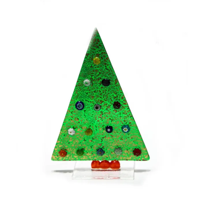 MuranoVItrum Glass Christmas Tree Decoration Necklaces MuranoVItrum Glass Christmas Tree Decoration Necklaces