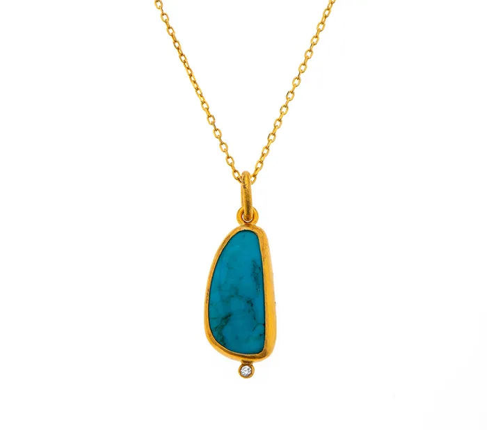 Nava Zahavi Necklaces Nava Zahavi Grace Turquoise Necklace