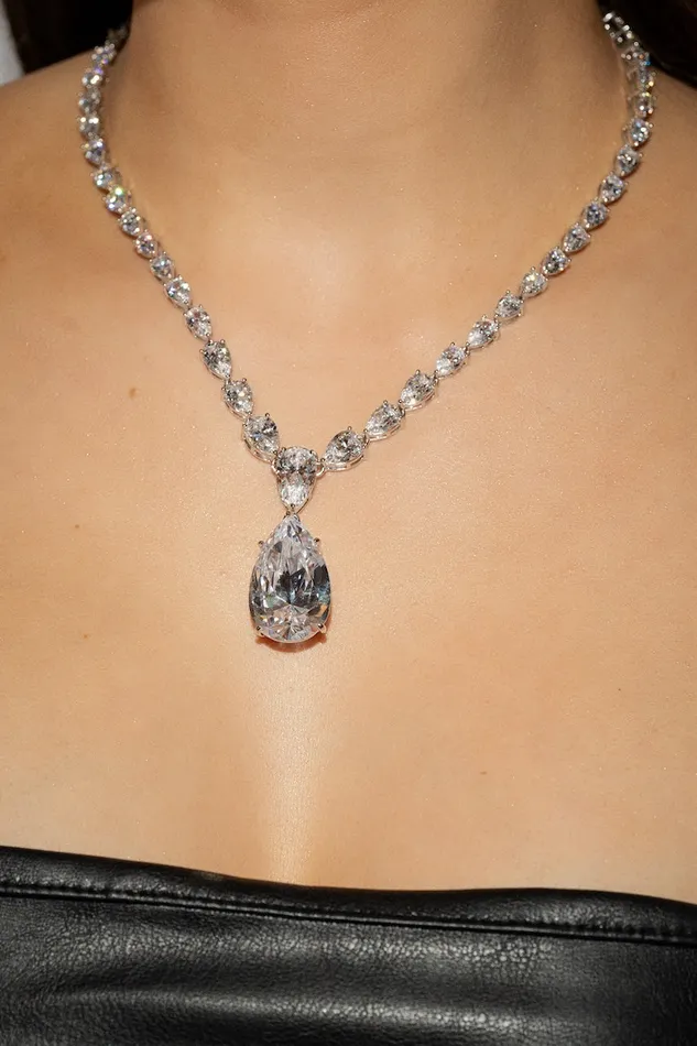 Necklaces Crystal Haze Jewelry Have Mercy Necklace