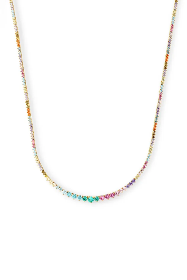 Necklaces Crystal Haze Jewelry Tiara necklace Rainbow