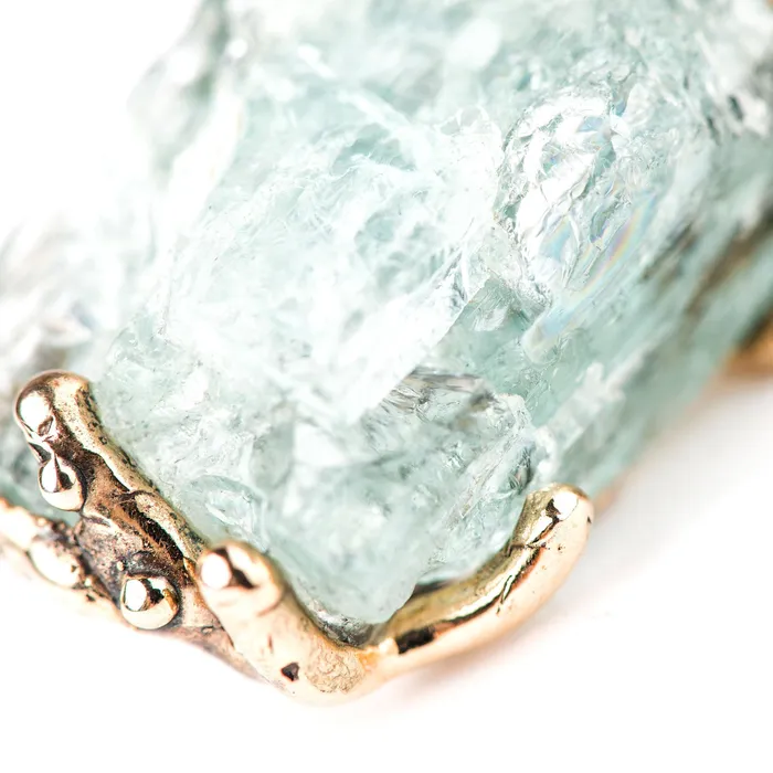 Necklaces Giardinoblu Aquamarine Necklace One of a Kind