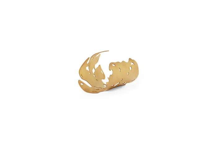 Necklaces MARIA MARISCAL Leaf love Brazalete Esqueleto