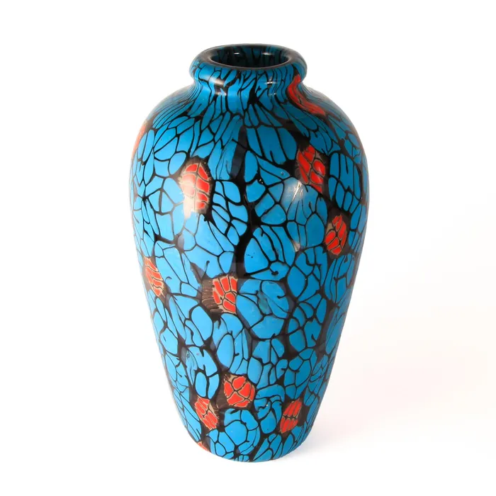 Vittorio Ferro Earrings Turquoise tessere Vittorio Ferro vase