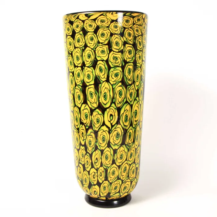 Yellow and black vase by Vittorio Ferro Vittorio Ferro Necklaces Yellow and black vase by Vittorio Ferro Vittorio Ferro Necklaces